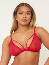 Bralette Charli : Rouge piment